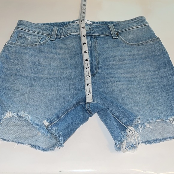 Paige Denim Sarah Longline Shorts High Rise Size 29 - Picture 5 of 16